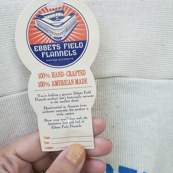 Ebbets Field Flannels NEW Los Angeles Bulldogs Football Utility Sweatshirt - Picture 11 of 14